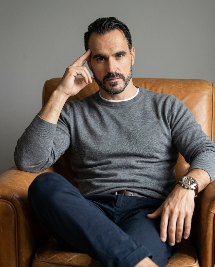 César — presentador de Así Matan
